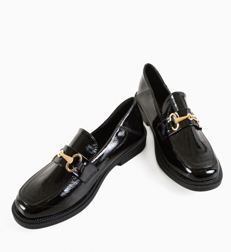 Pantofi Casual Aarden Negri - Img 2