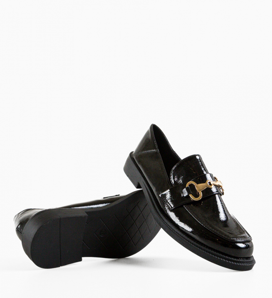 Pantofi Casual Aarden Negri - Img 4
