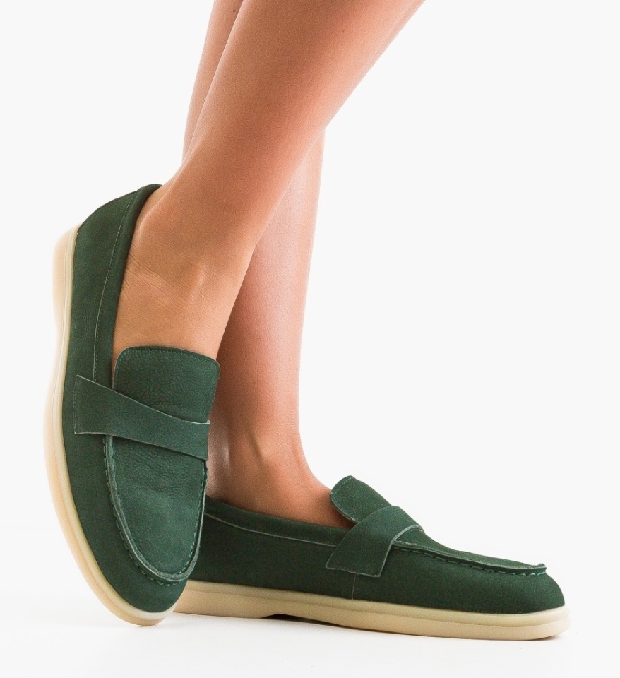 Pantofi Casual Abas Verzi - Img 4