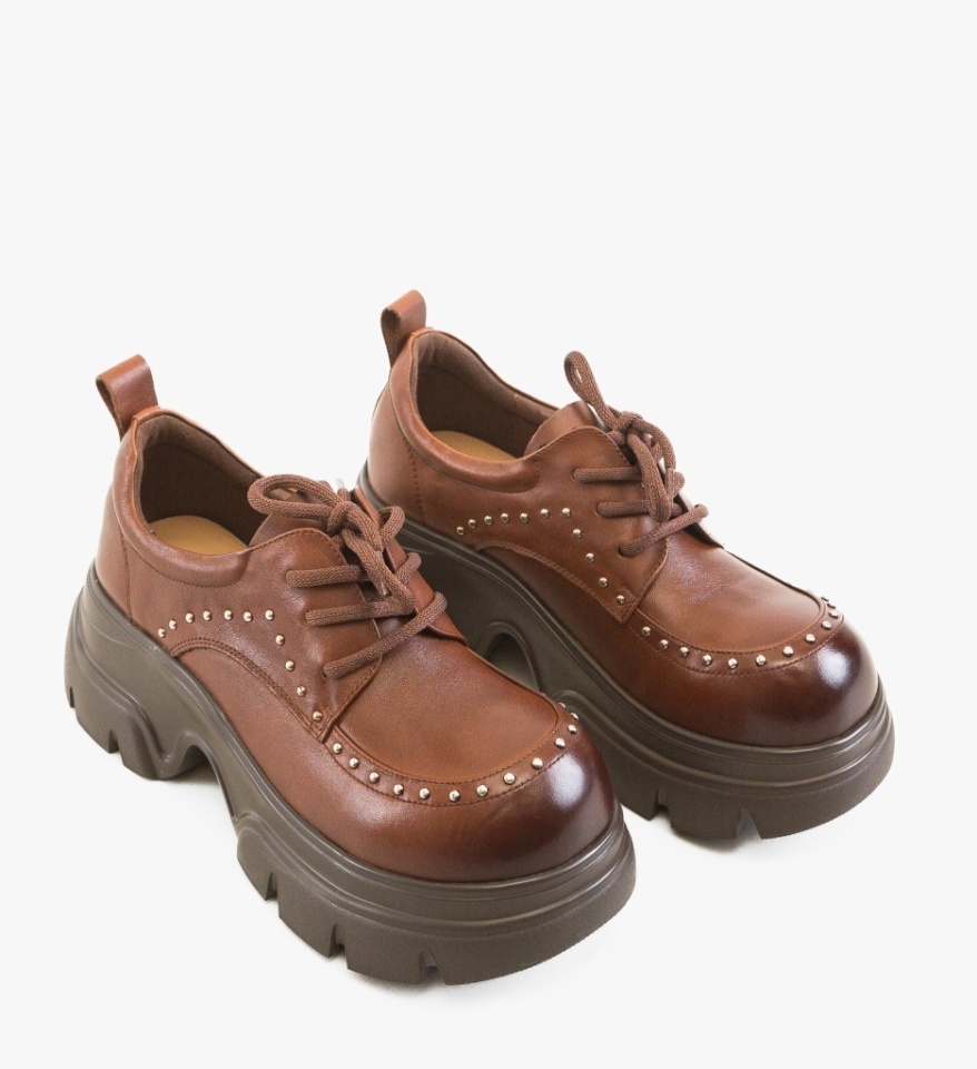 Pantofi Casual Anish Maro - Img 3