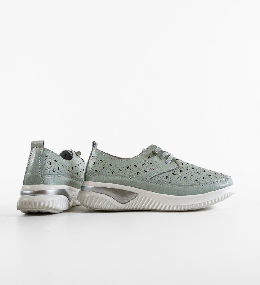 Pantofi Casual Balaj Verzi - Img 2