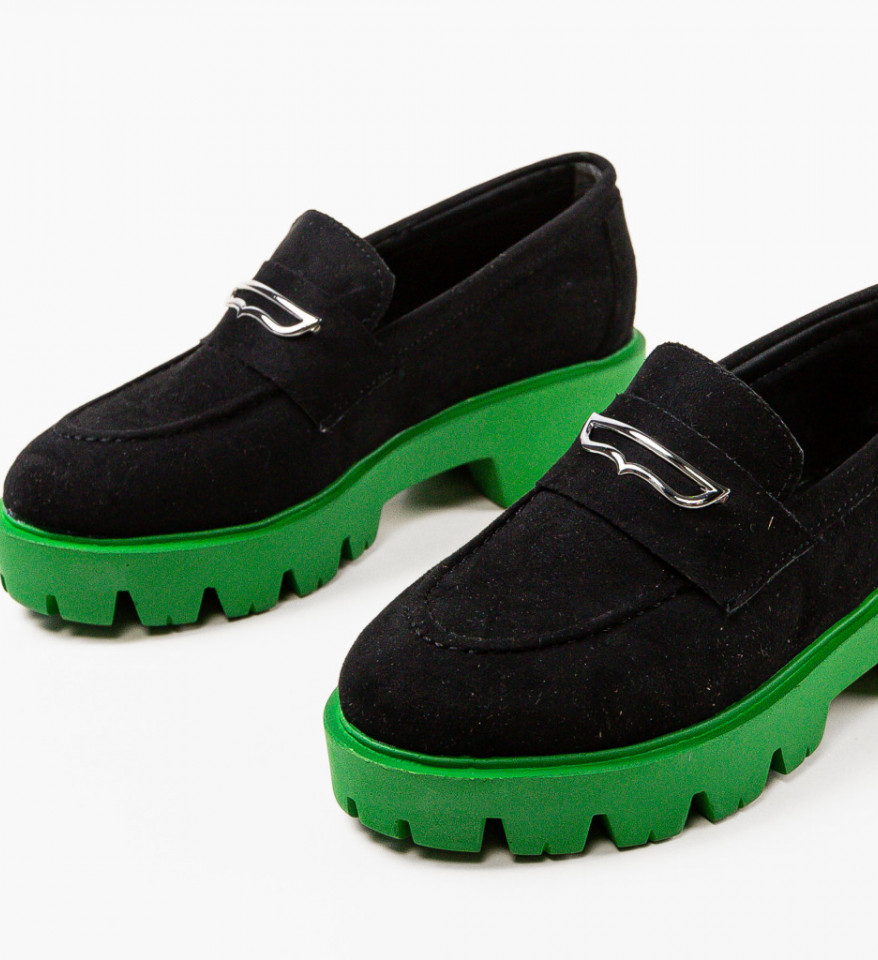 Pantofi Casual Beikrols Negri - Img 10