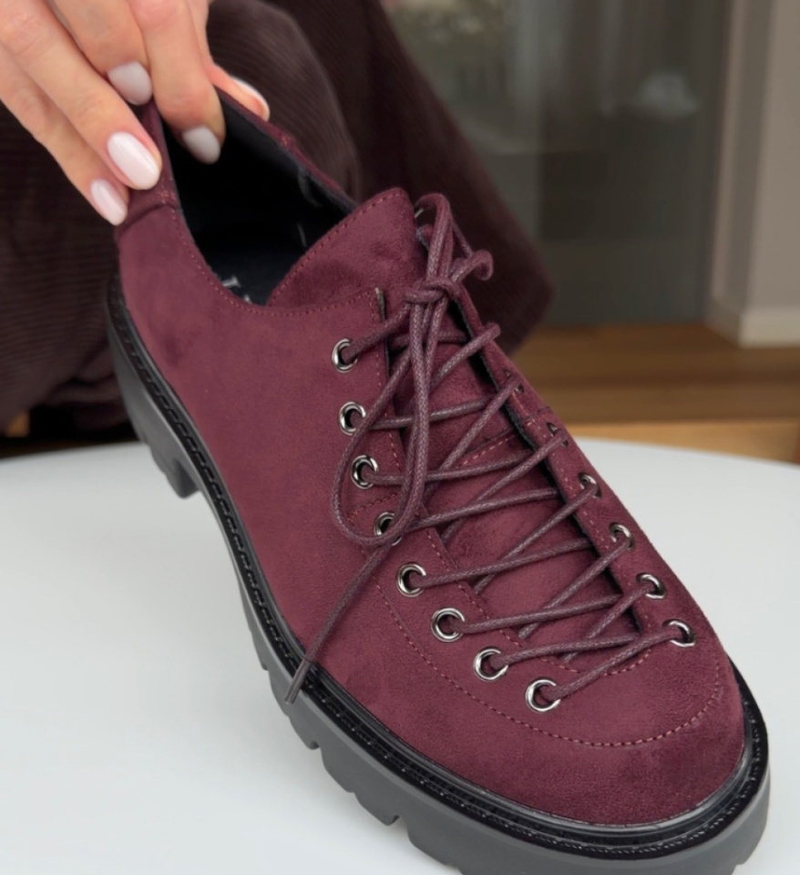 Pantofi Casual Berabe Grena - Img 7