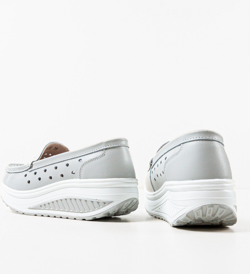 Pantofi Casual Buga Gri - Img 4