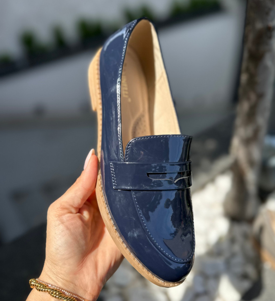 Pantofi Casual Chikere Bleumarin - Img 3