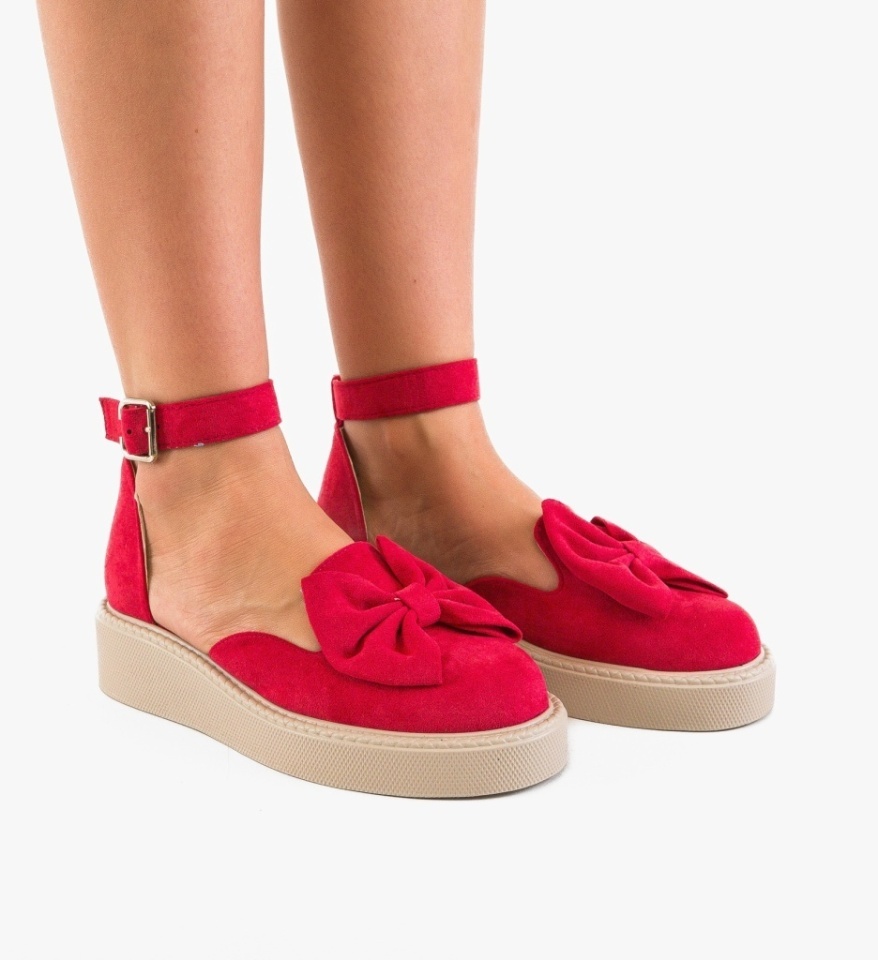 Pantofi Casual dama Elona Fuchsia - Img 4