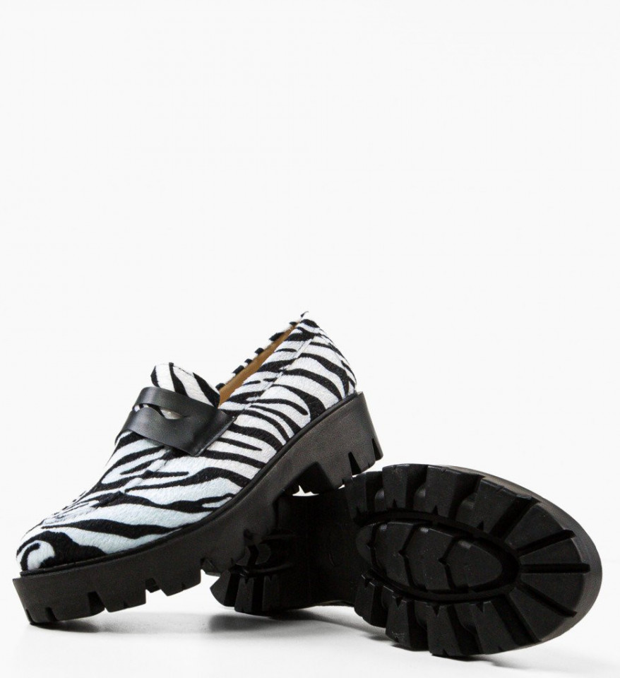 Pantofi Casual dama Kardy Zebra - Img 10