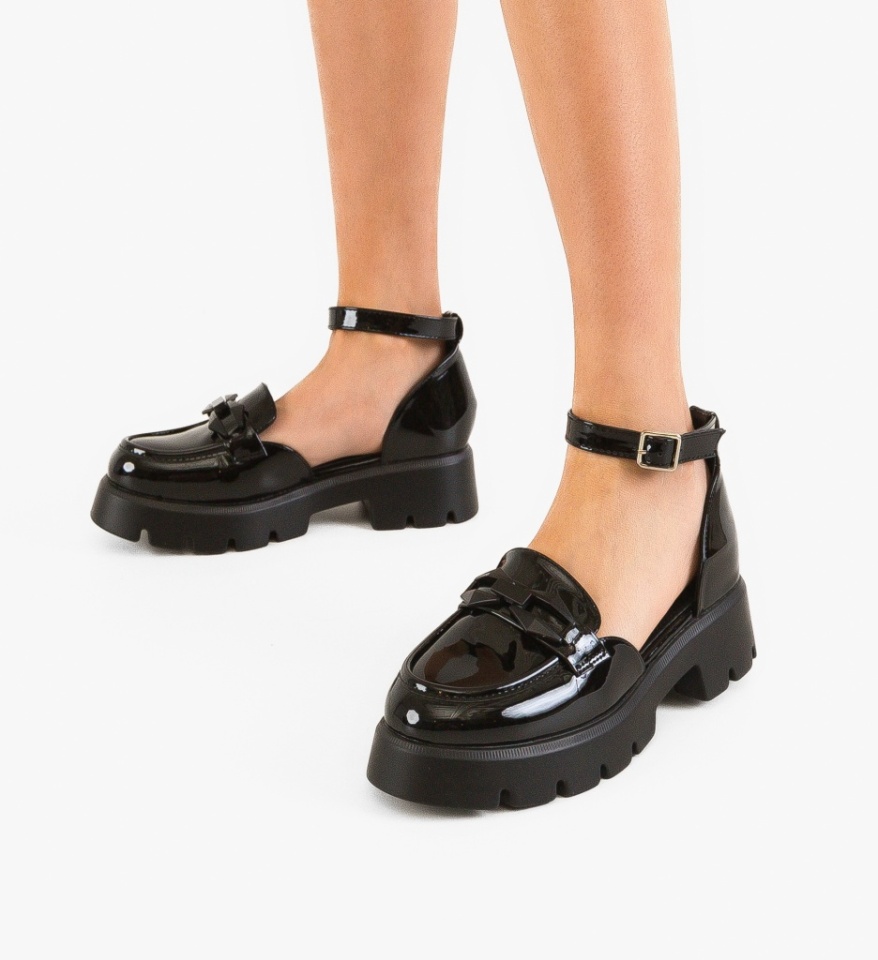 Pantofi Casual dama Karmel Negri - Img 6