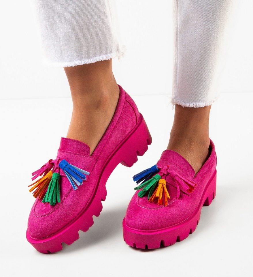 Pantofi Casual dama Kuciure Fuchisa - Img 6