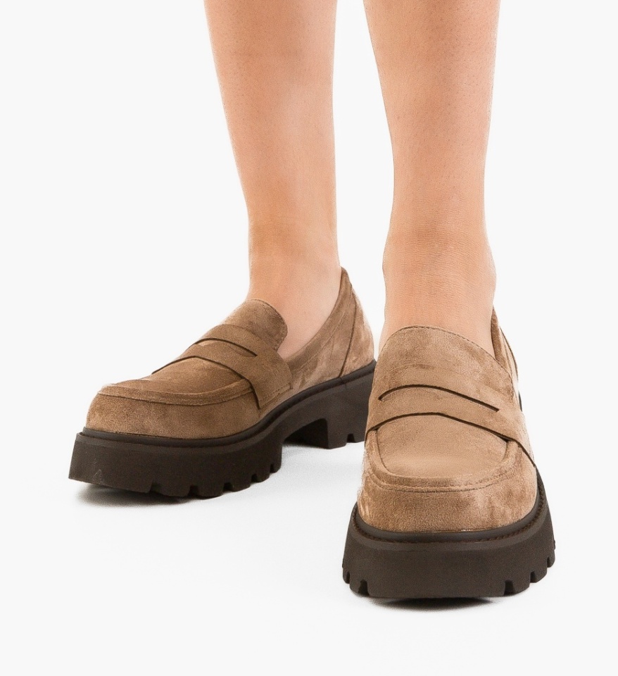 Pantofi Casual dama Peter Khaki - Img 6