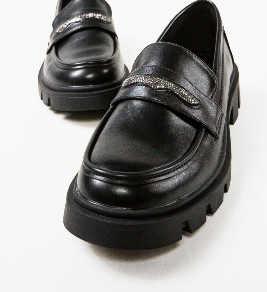 Pantofi casual dama Sacipo Negri 2 - Img 3