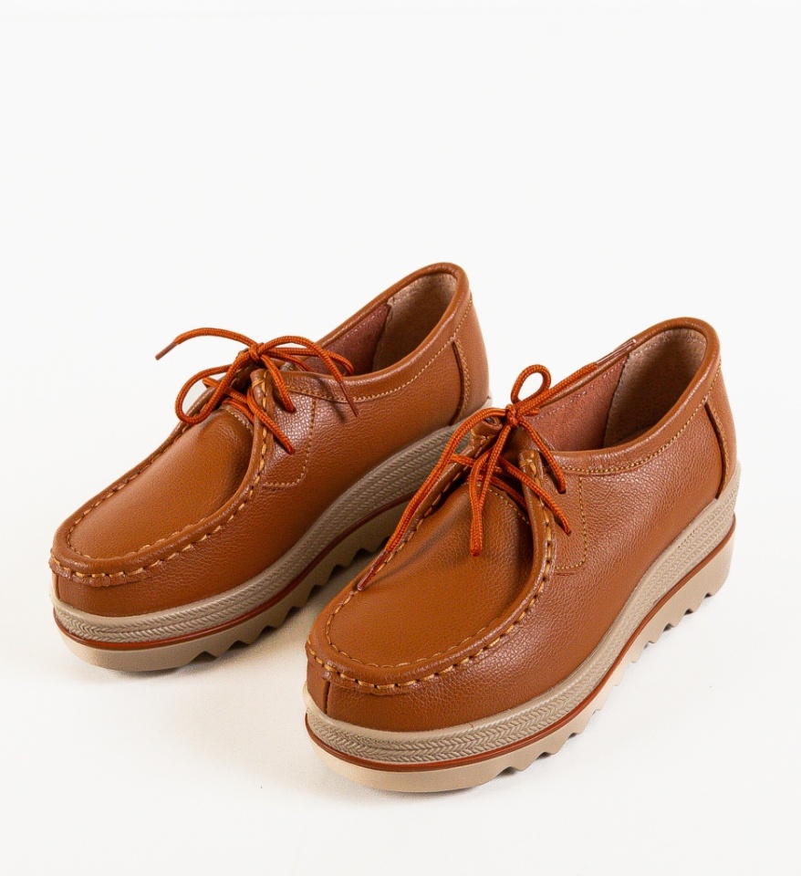 Pantofi casual dama Sag Camel - Img 3
