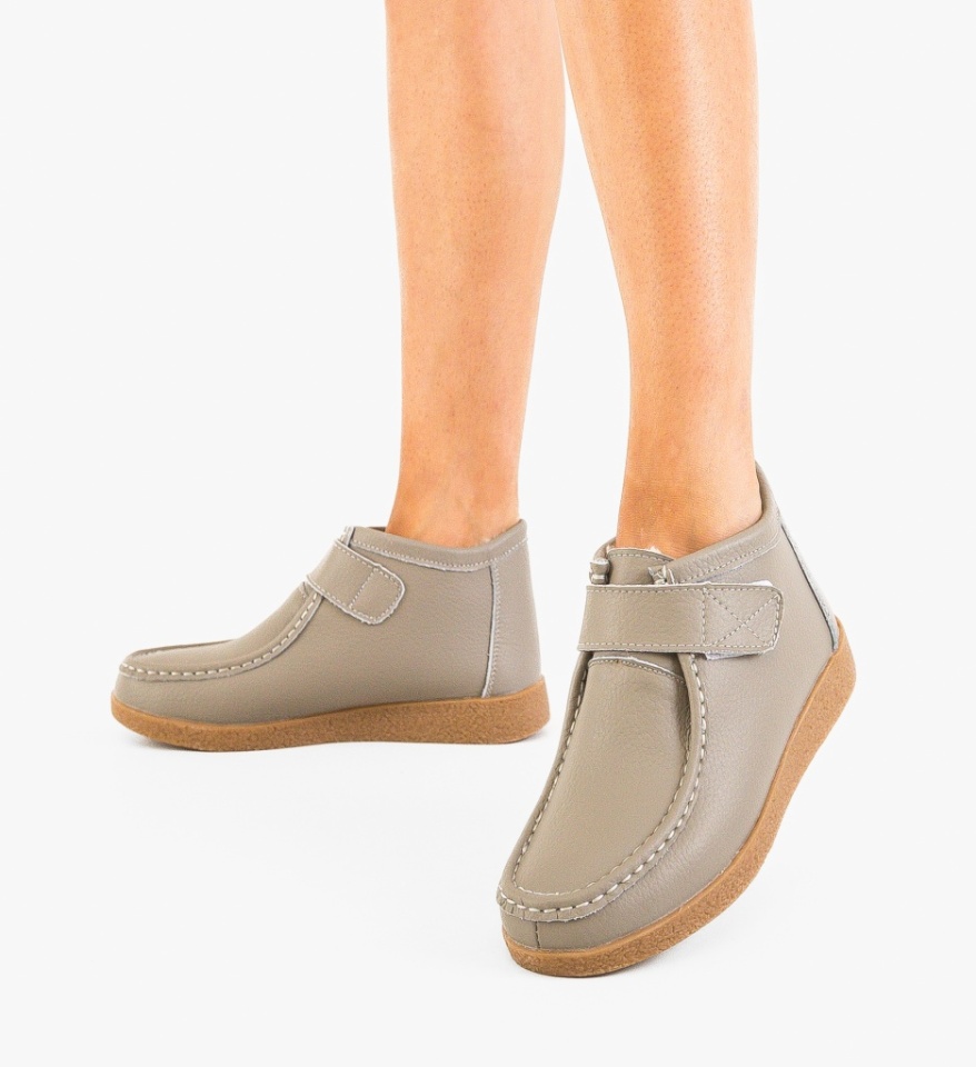 Pantofi Casual Debir Gri - Img 5