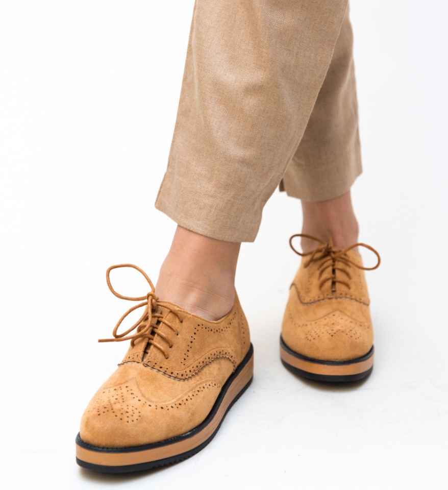Pantofi Casual Devonk Camel - Img 9