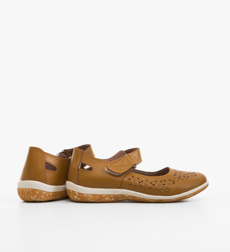 Pantofi Casual Fayvel Camel - Img 3