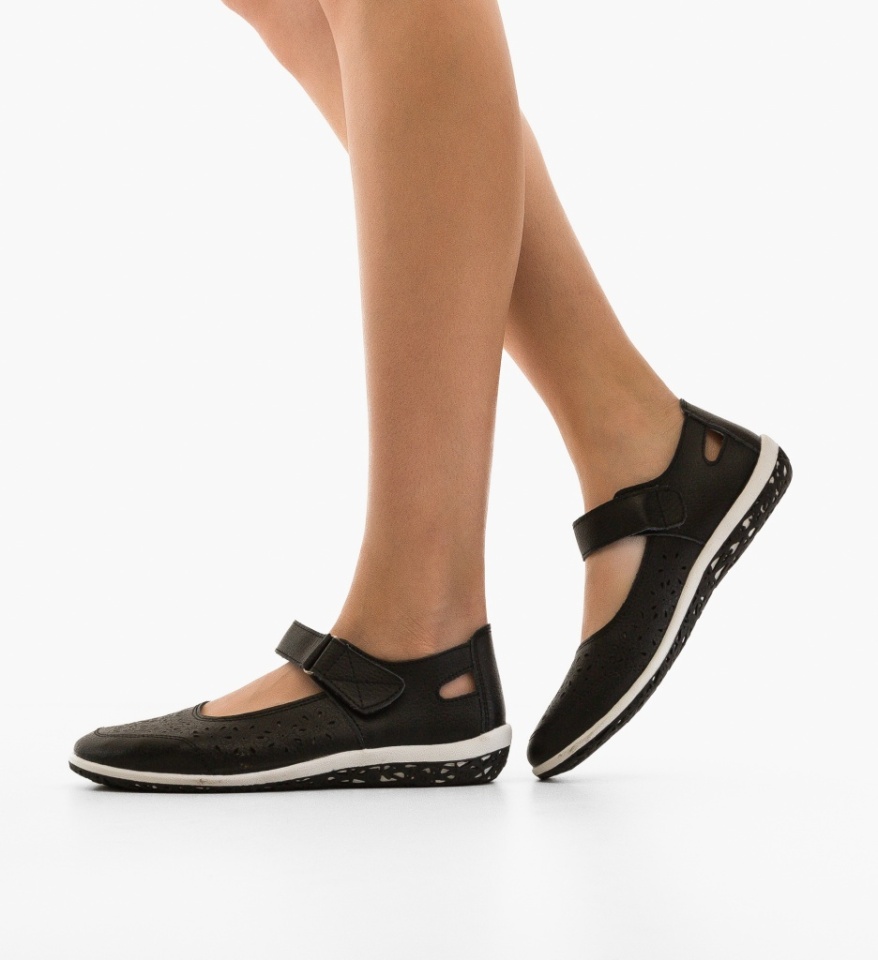 Pantofi Casual Fayvel Negri - Img 3