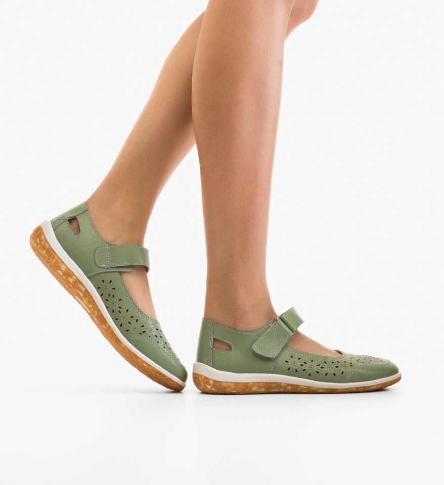 Pantofi Casual Fayvel Verzi - Img 5