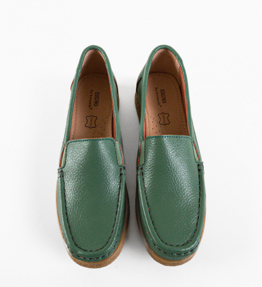 Pantofi Casual Givy Verzi - Img 4