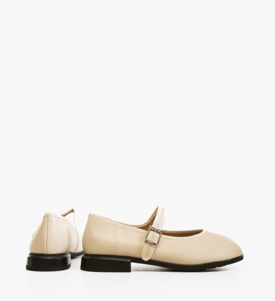 Pantofi Casual Greta Bej - Img 3