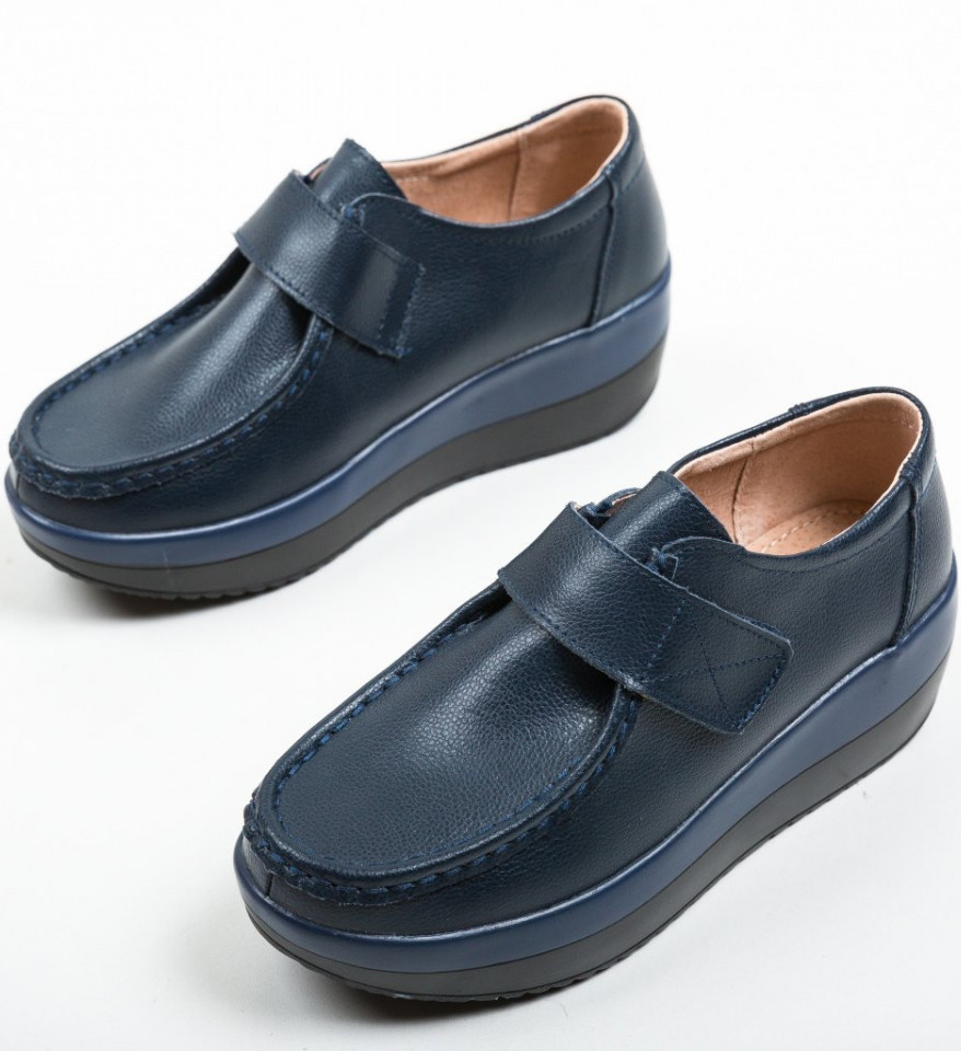 Pantofi Casual Groma Bleumarin - Img 5
