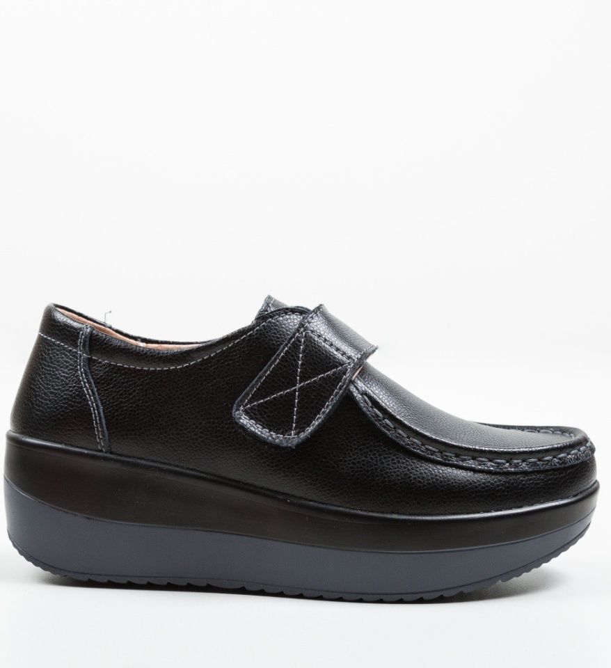 Pantofi Casual Groma Negri - Img 12