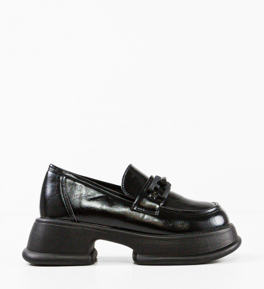 Pantofi Casual Herek Negri - Img 2