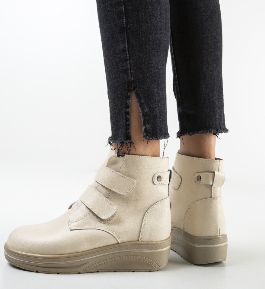 Pantofi Casual Jabal Bej - Img 11