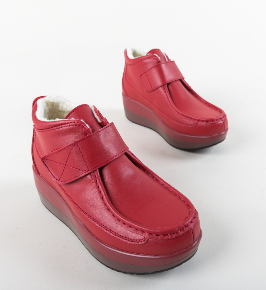 Pantofi Casual Jistry Rosii - Img 2