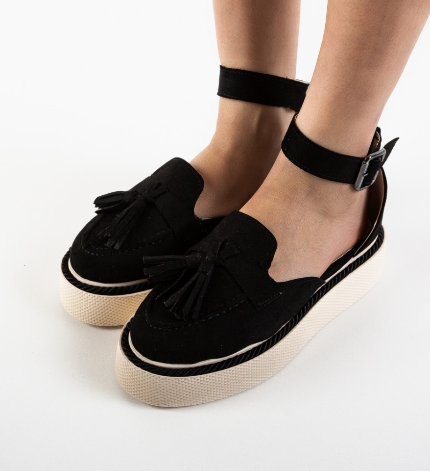 Pantofi Casual Kalin Negri - Img 4