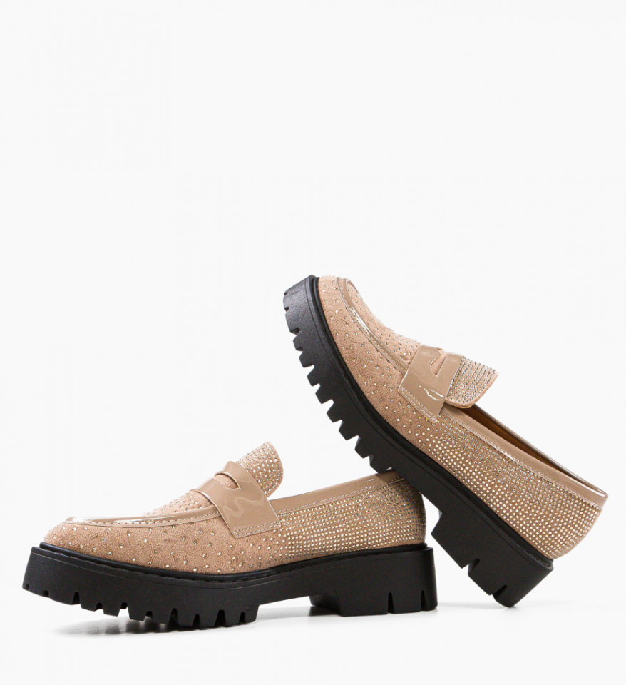 Pantofi Casual Kareem Bej 2 - Img 2