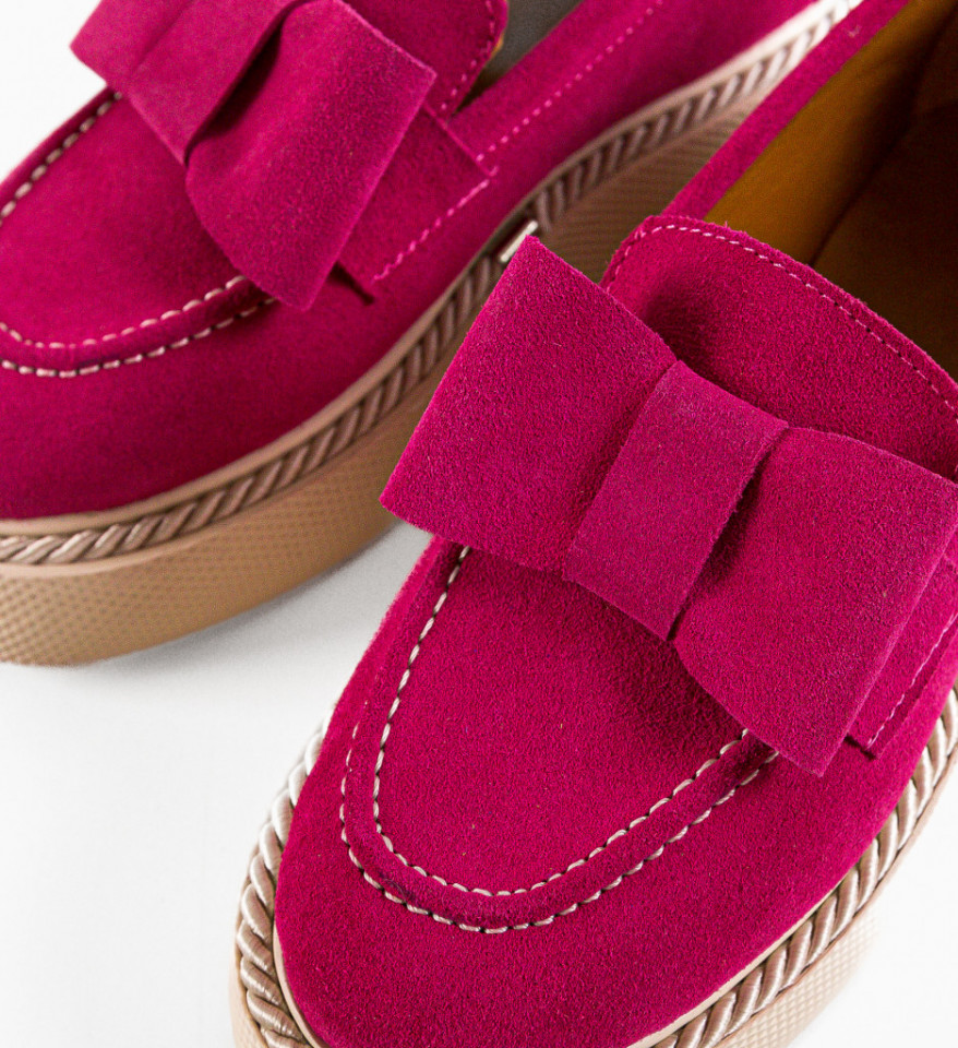 Pantofi Casual Kivu Fuchsia - Img 4