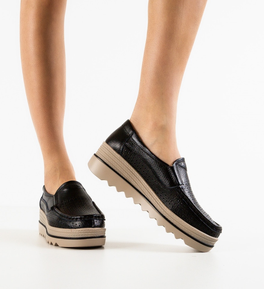 Pantofi Casual Krat Negri - Img 10