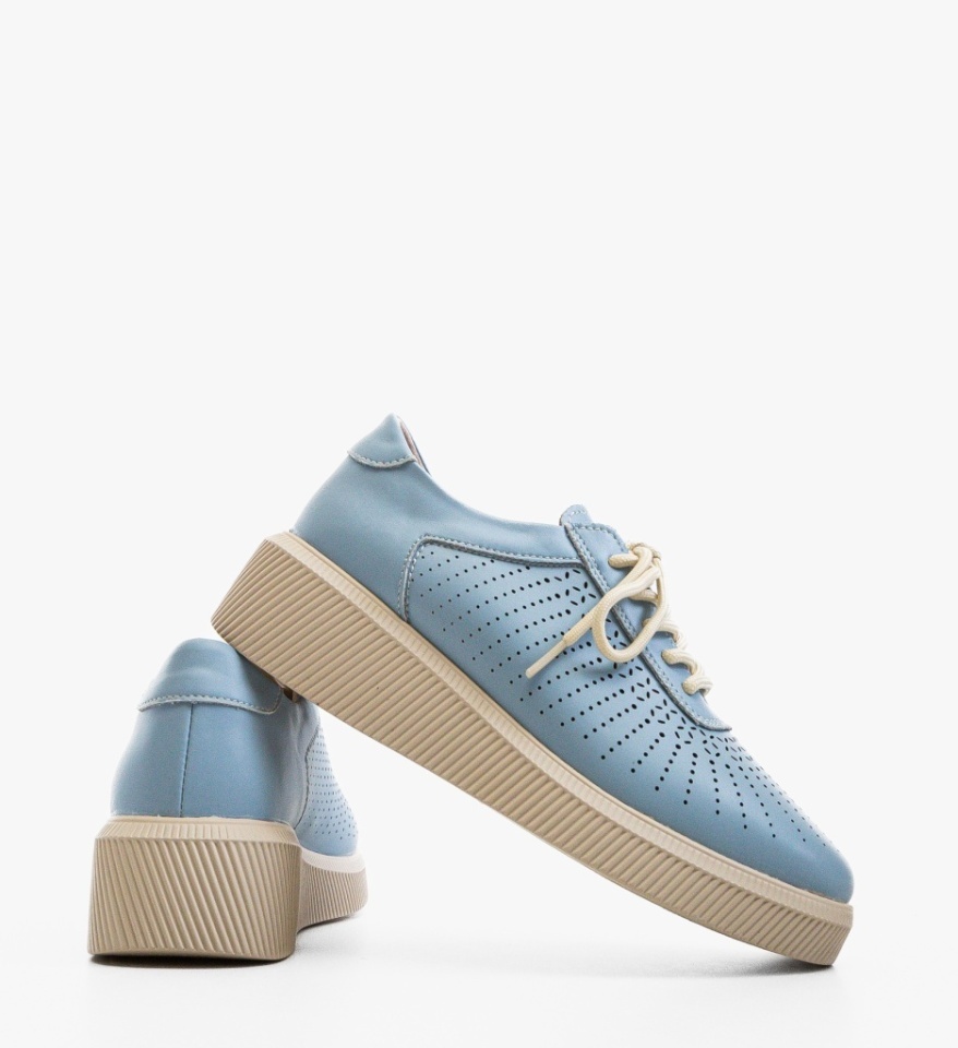 Pantofi Casual Lehe Albastri - Img 2