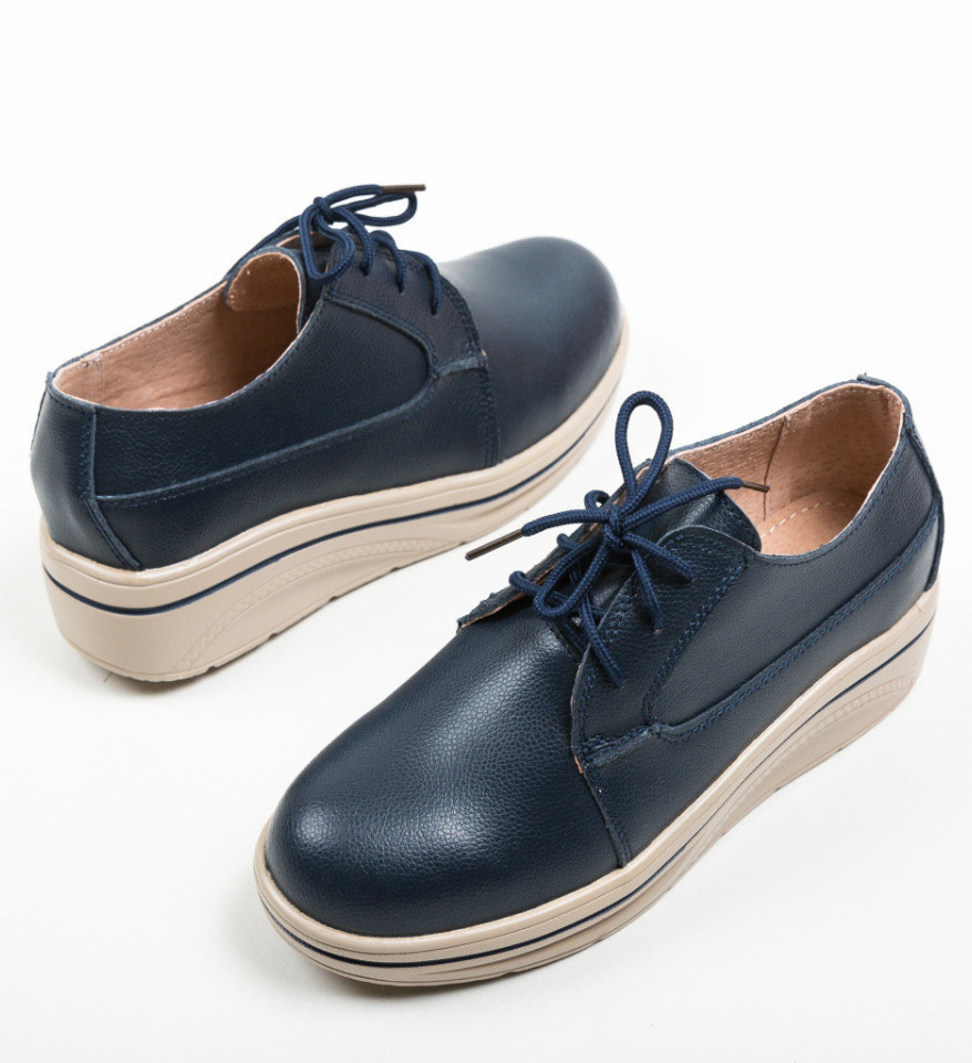 Pantofi Casual Lionata Bleumarin - Img 2
