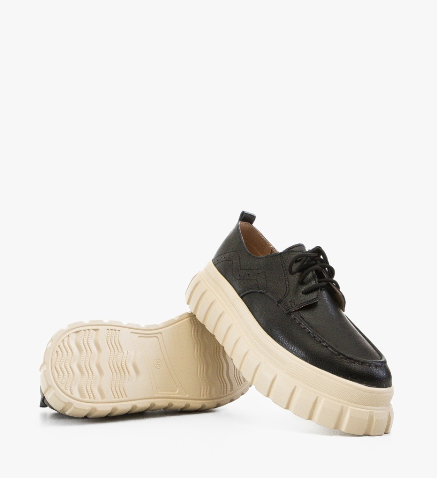 Pantofi Casual Loprem Negri - Img 3