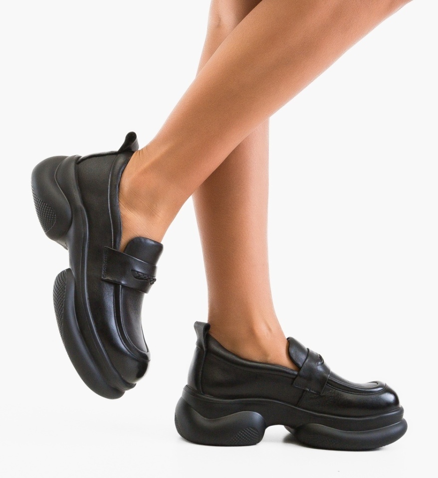 Pantofi Casual Lovre Negri - Img 4