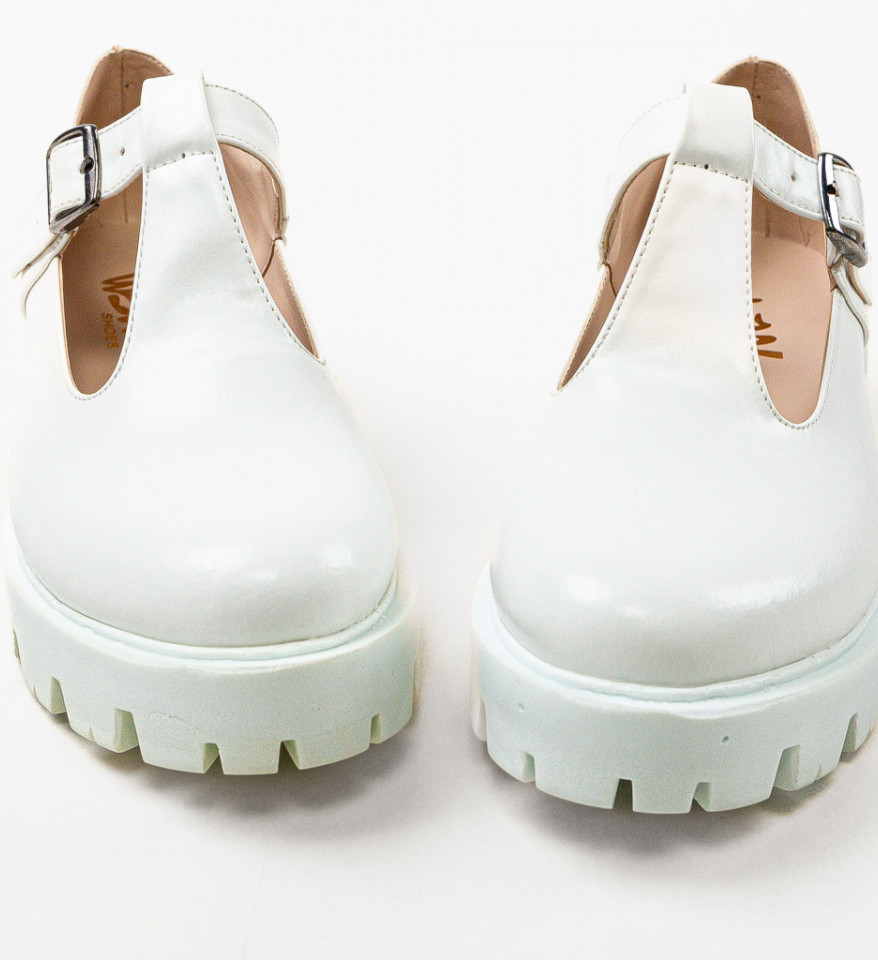Pantofi Casual Lybon Albi - Img 3