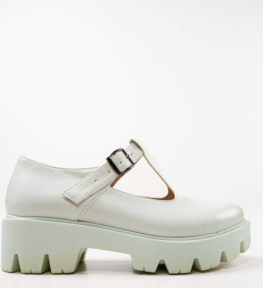 Pantofi Casual Lybon Albi - Img 5