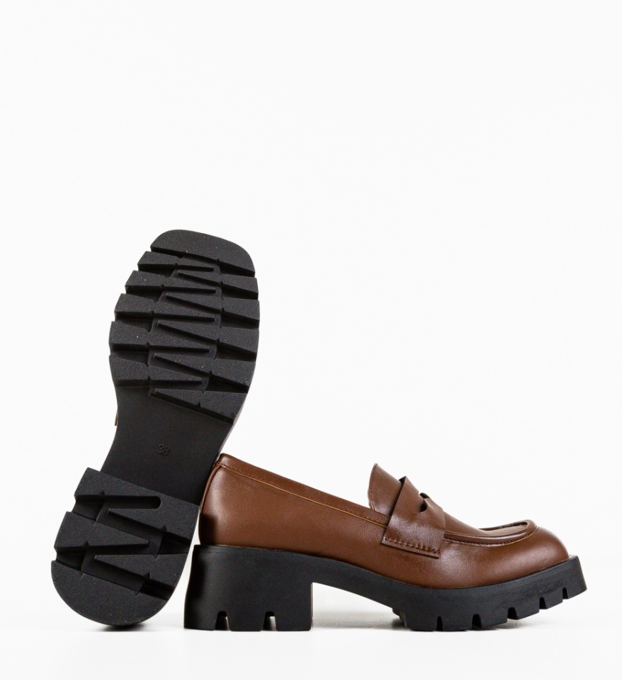 Pantofi Casual Madison Maro - Img 4