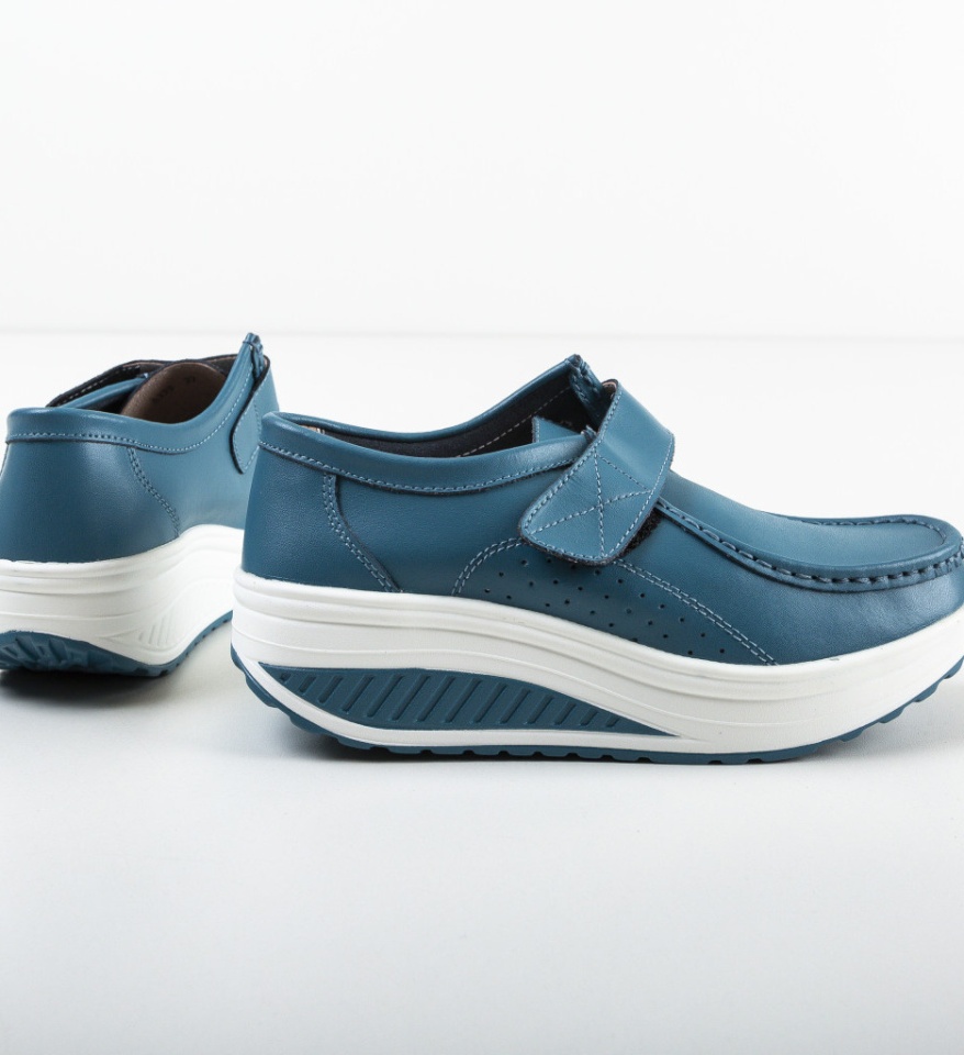 Pantofi Casual Marko Bleu 2 - Img 2