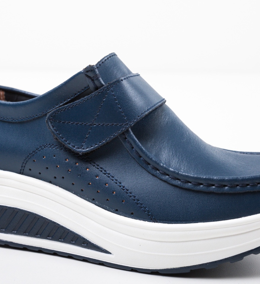 Pantofi Casual Marko Bleu - Img 14