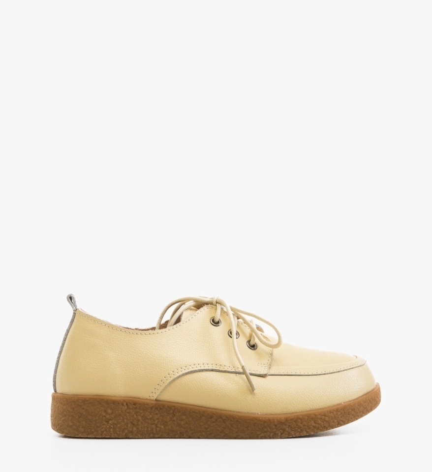 Pantofi Casual Maye Bej - Img 2