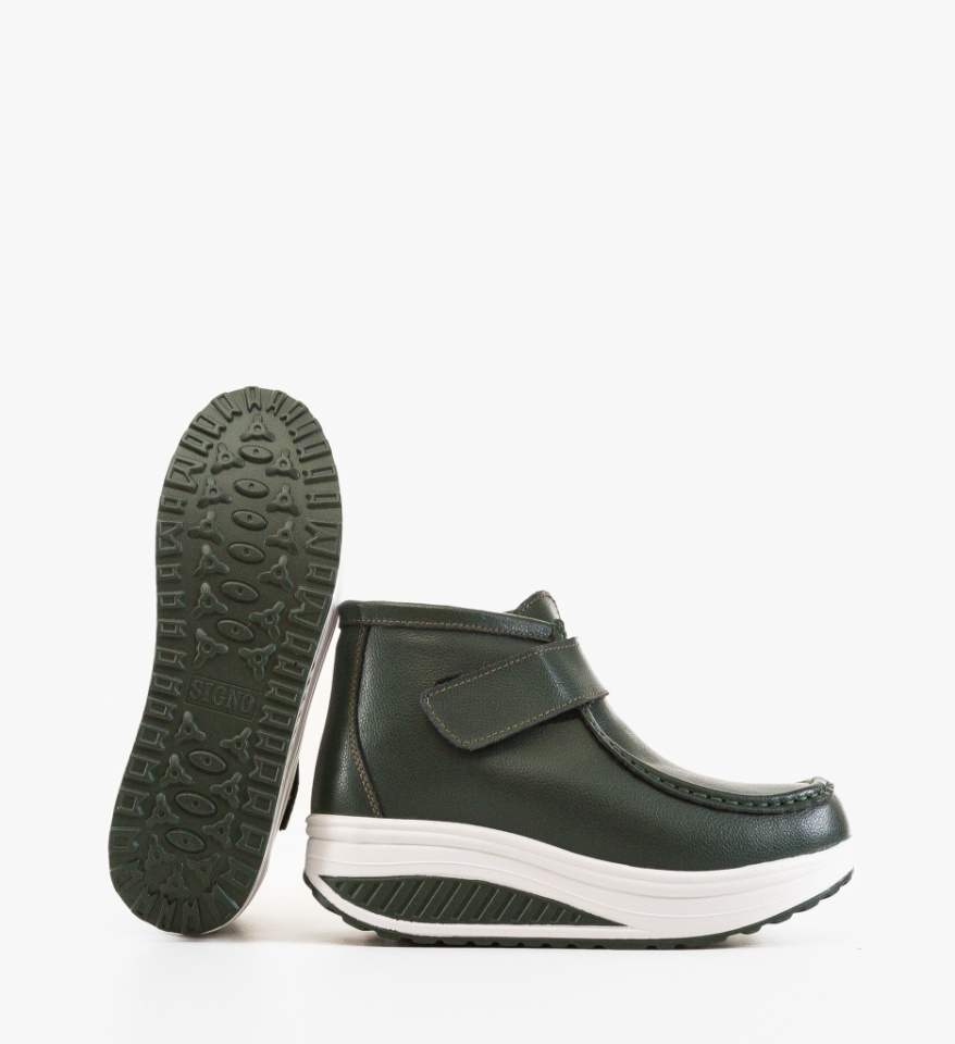 Pantofi Casual Misha Verzi - Img 3