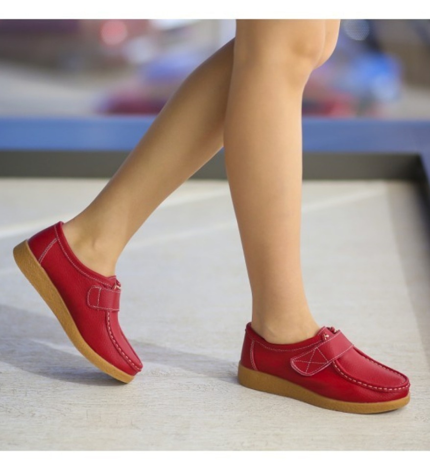 Pantofi Casual Monta Rosii - Img 10