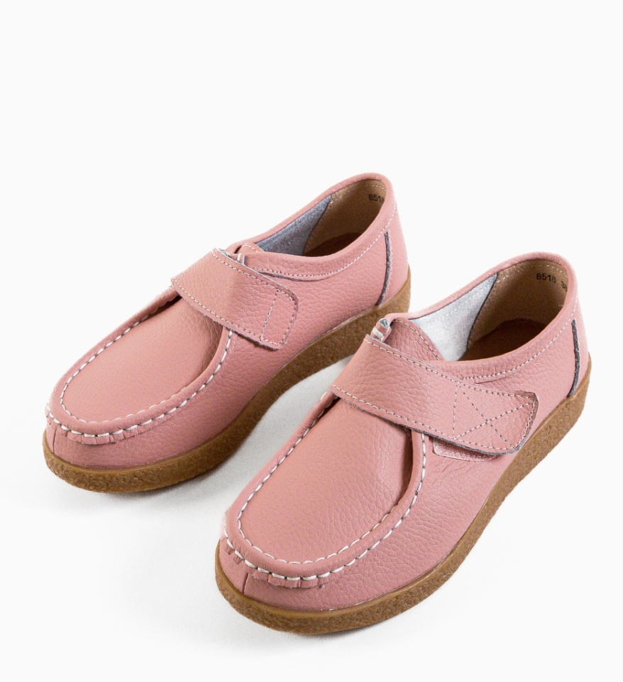 Pantofi Casual Monta Roz - Img 3