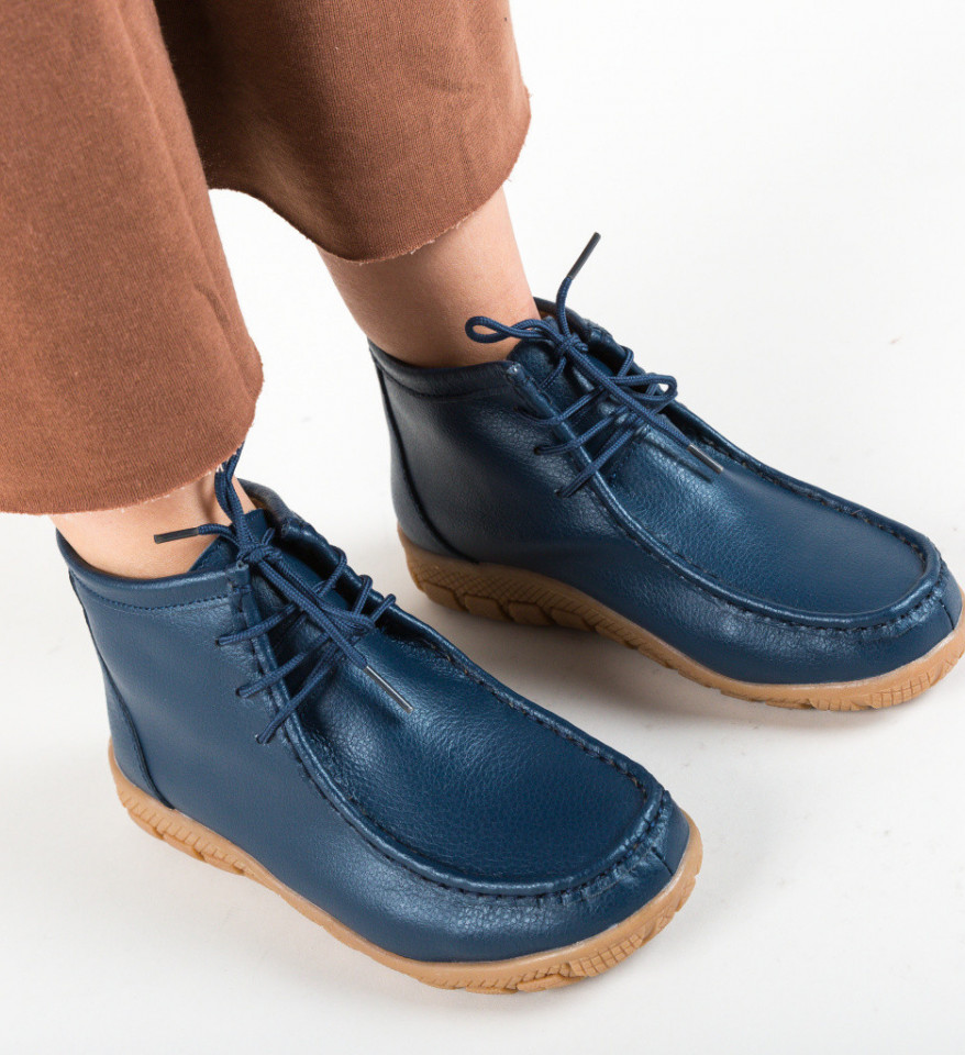 Pantofi Casual Nakita Bleumarin - Img 2