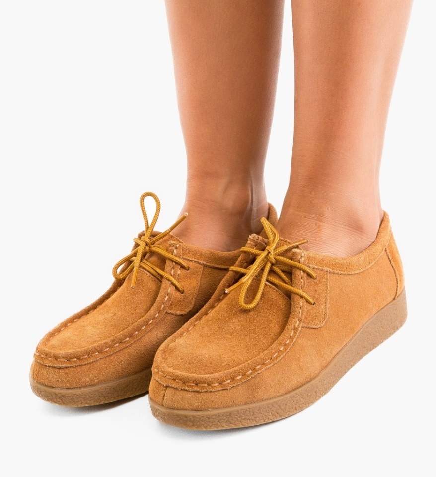 Pantofi Casual Neca Camel 2 - Img 5