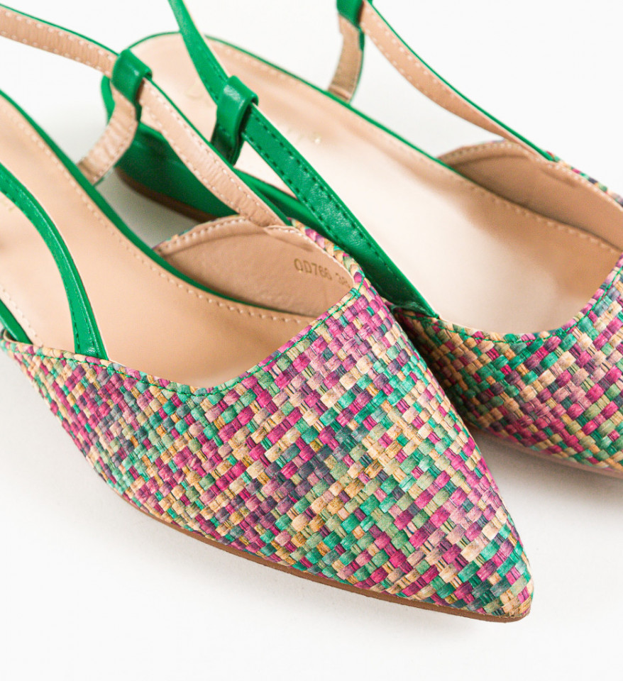 Pantofi Casual Nireh Verzi - Img 3