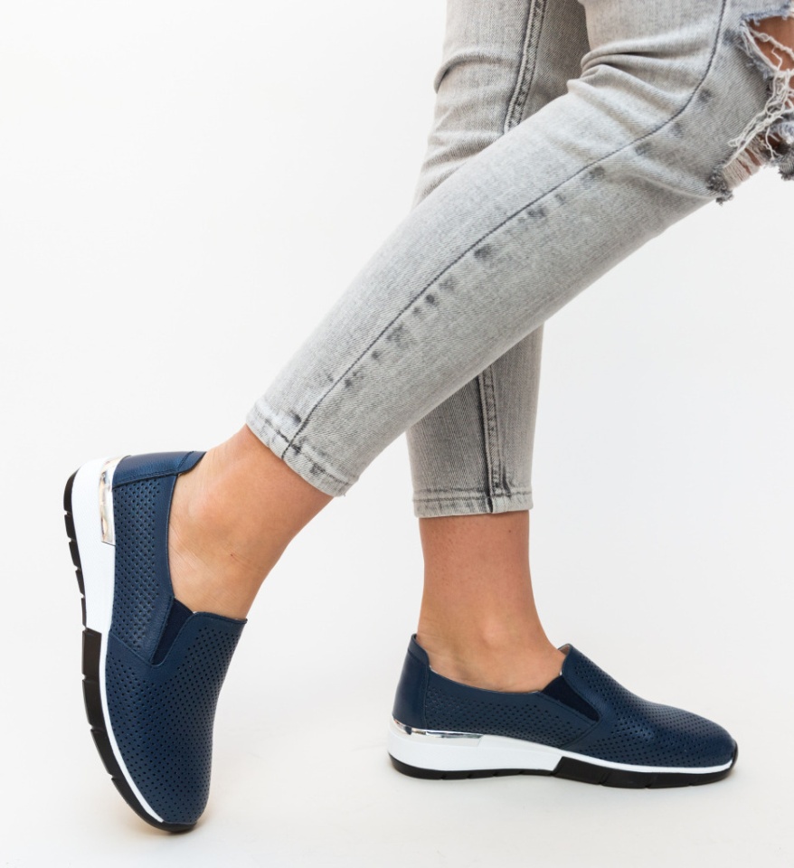 Pantofi Casual Pufine Bleumarin - Img 7
