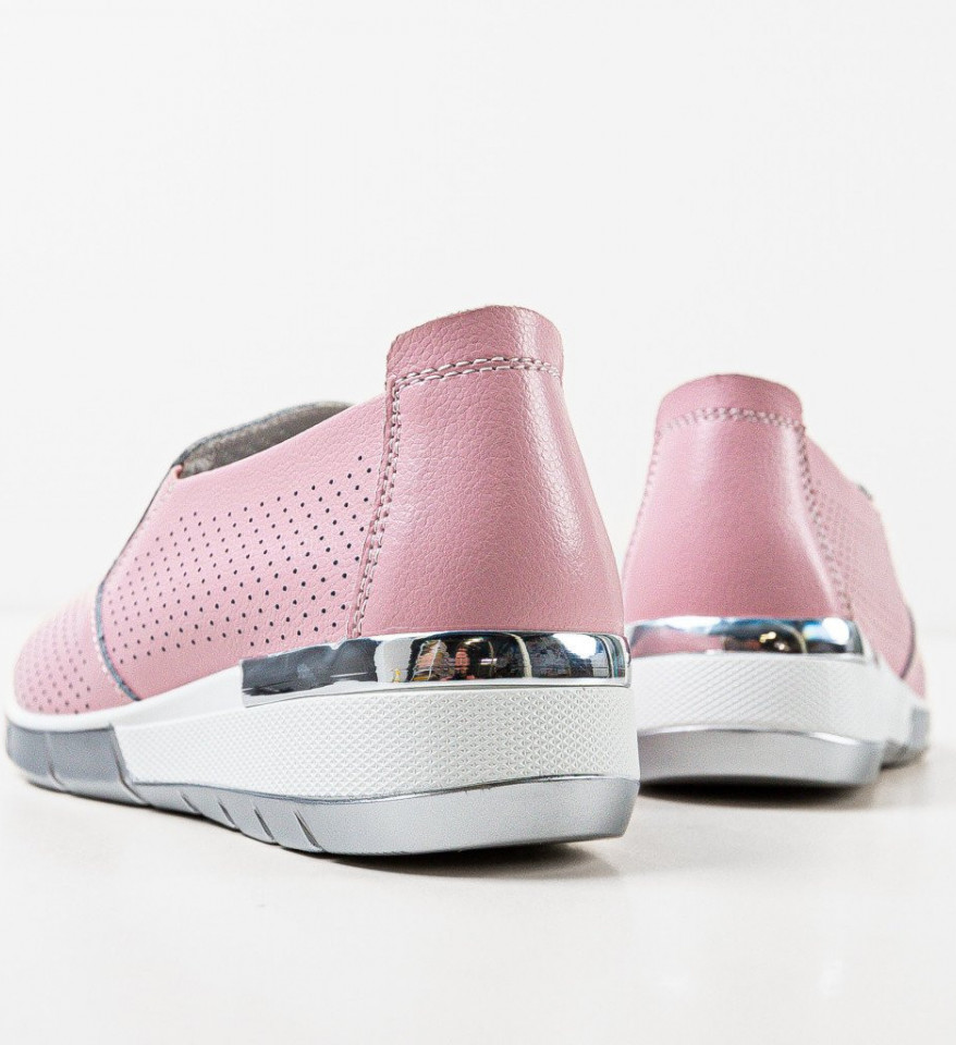 Pantofi Casual Pufine Roz - Img 3